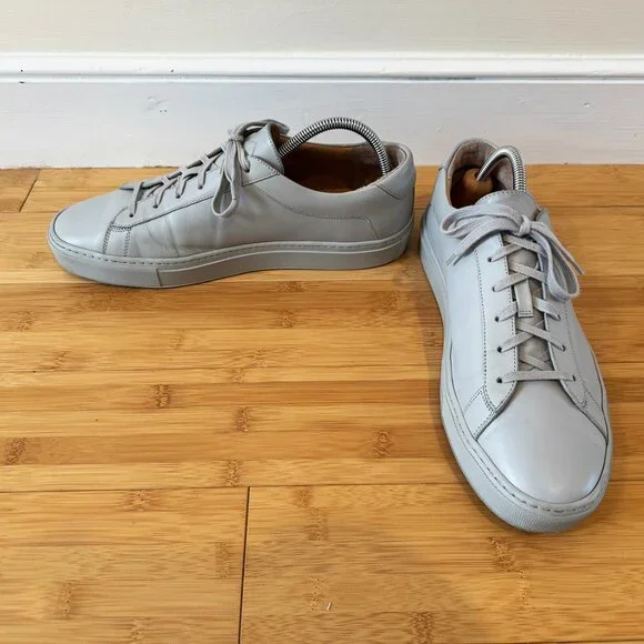 Men's Koio leather sneaker - light grey - size 11 - Picture 7 of 11